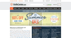 Desktop Screenshot of knifecenter.com