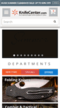 Mobile Screenshot of knifecenter.com